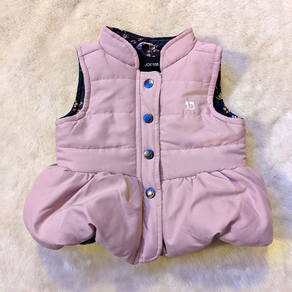 Dusty Pink Joe's Toddler Vest